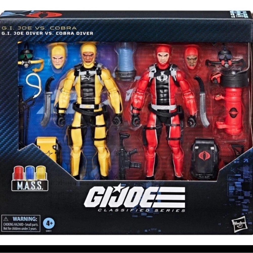 G.I. Joe Classified Series Diver Figures